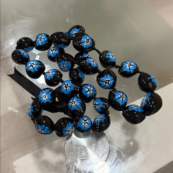 Black Tagua Nut Bead Jewelry Vegetable Ivory - Picture 5 of 5